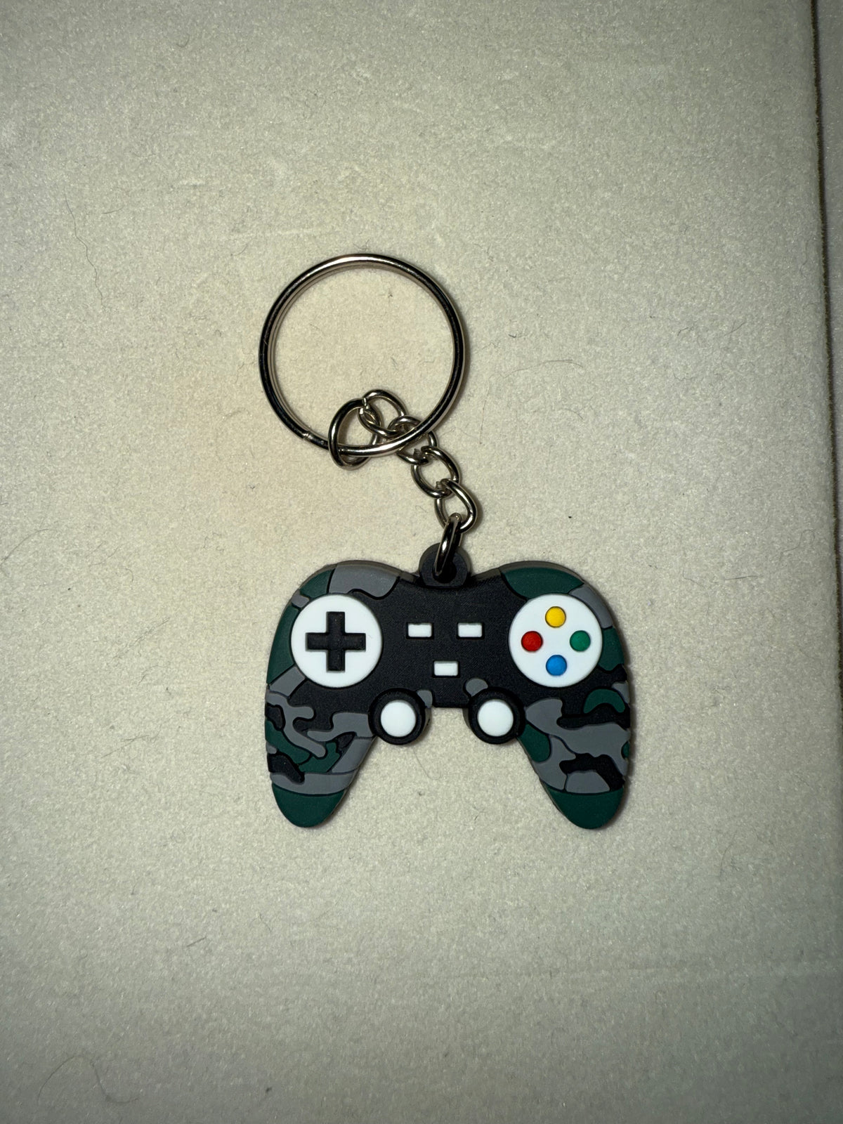 Camo controller keychain