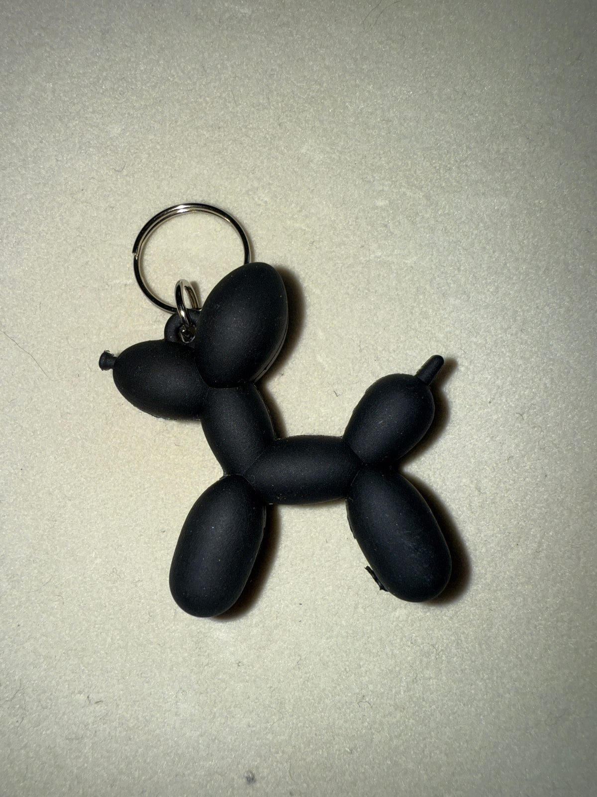 Black Silicone ballon dog