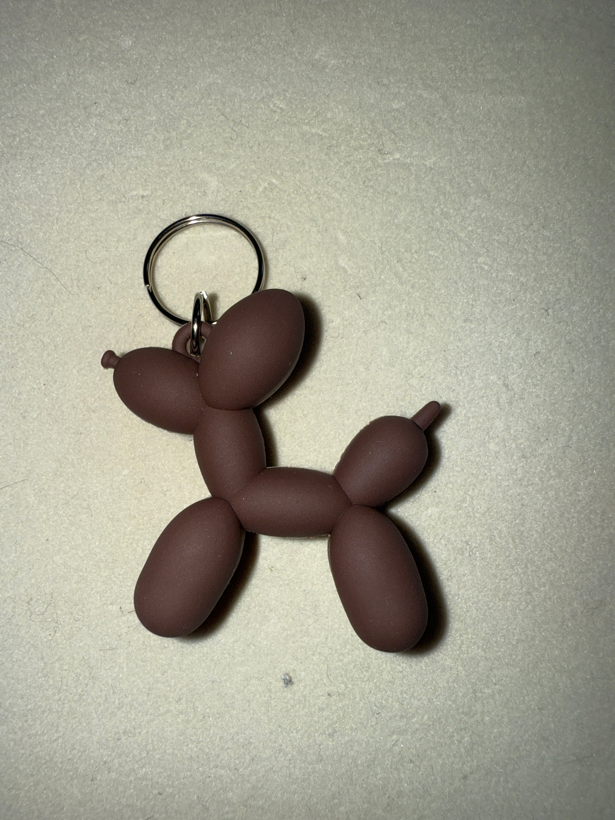 Brown Silicone ballon dog